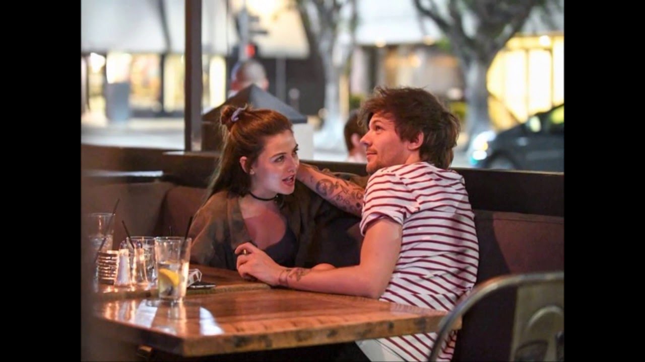 Louis and Danielle having dinner in West Hollywood April 19
