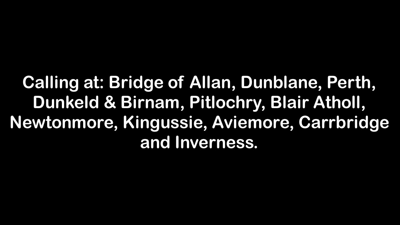 Stirling Announcements 18/02/2020