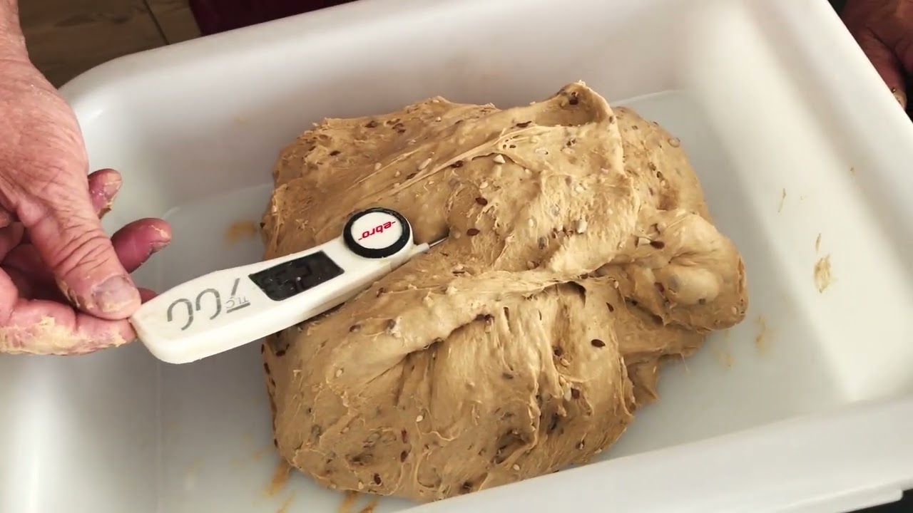🎃🥜🍞🥖🌾 Ein gesundes dunkles Mehrkornbrot ohne Hefe selber backen! ...am besten in einem MANZ Backofen