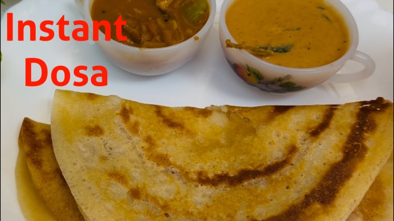 Quick and Easy Breakfast Recipe|Easy Breakfast Recipe|Crispy Dosa|Instant Dosa Recipe 
