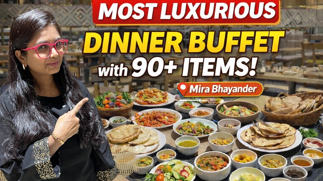 Unlimited Food  | Unlimited Buffet 90+ Items In Mumbai | Gcc Hotel Mira Bhayandar | Holi Special