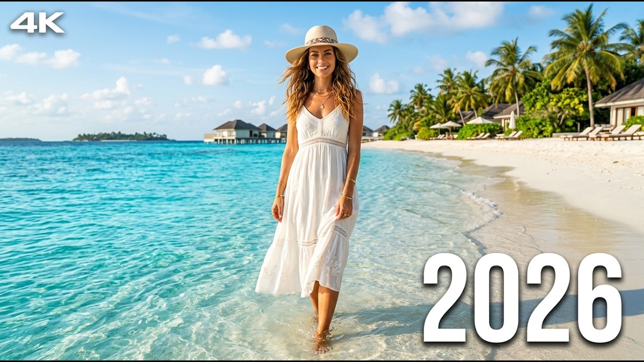 Deep House Summer Paradise Playlist 2026 | Island Views, Beach Vibes & Relax Music