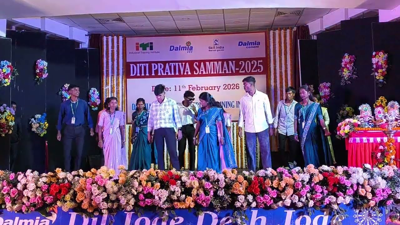 Dalmia ITI annual function dance 🪩
