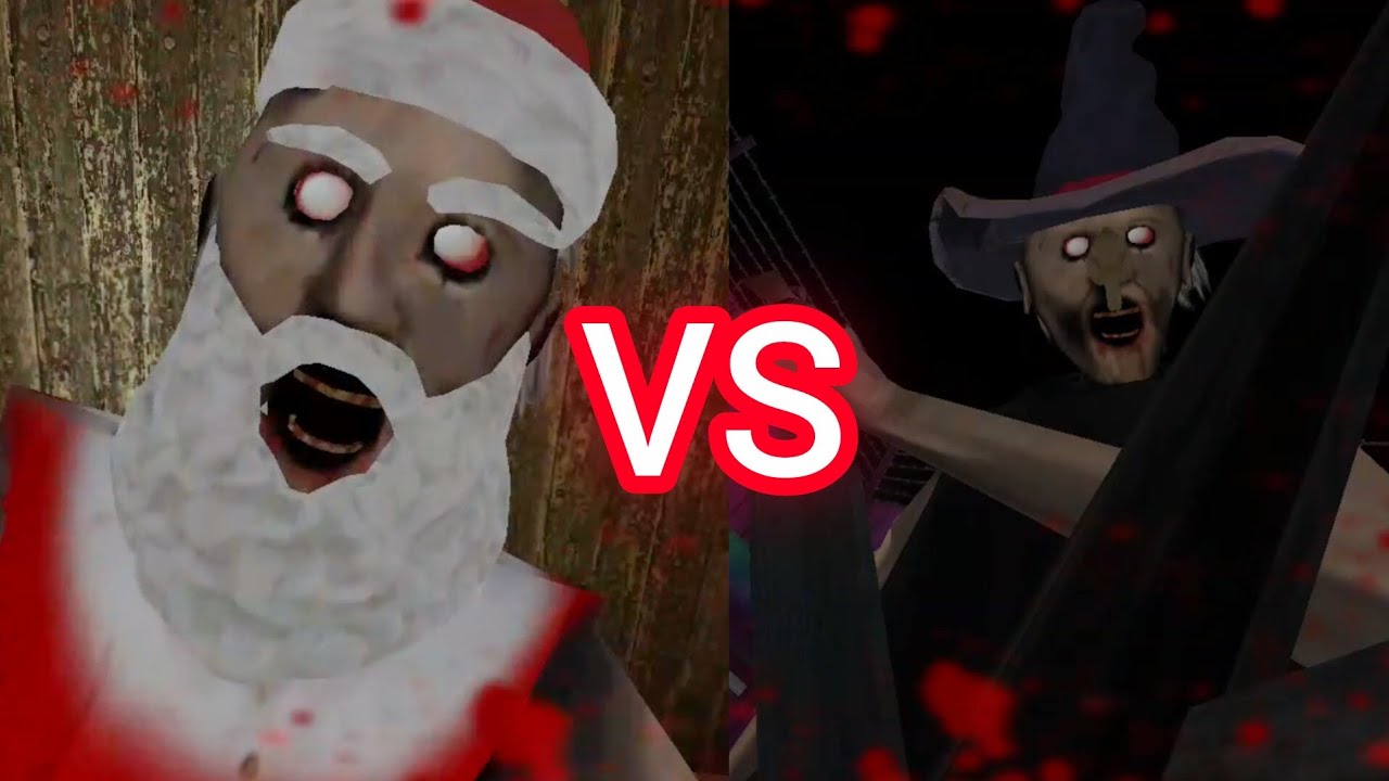 Granny Halloween Vs Granny Christmas Jumpscare 