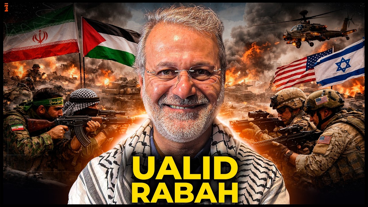 GUERRA ENTRE EUA ISRAEL x IRÃ E PALESTINA - UALID RABAH - PODCAST 3 IRMÃOS#928