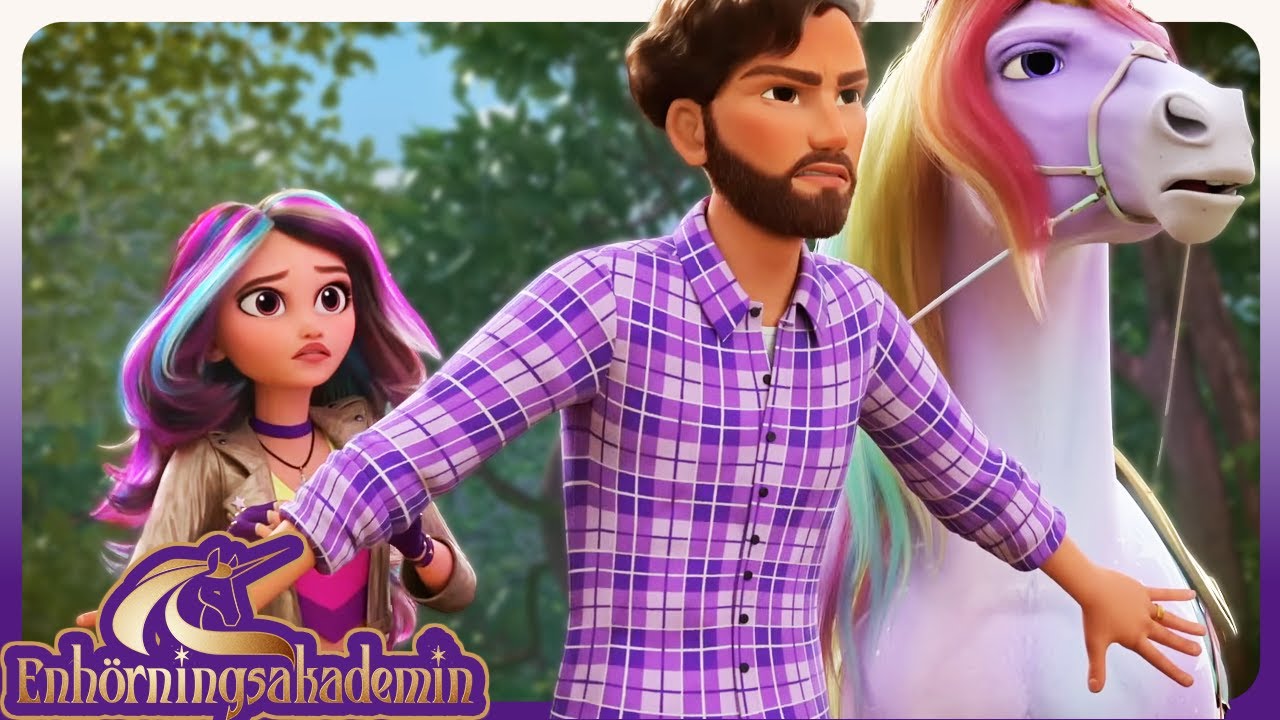 Sophias far skyddar henne från hennes magiska dröm | Unicorn Academy Svenska | Tecknad film för barn