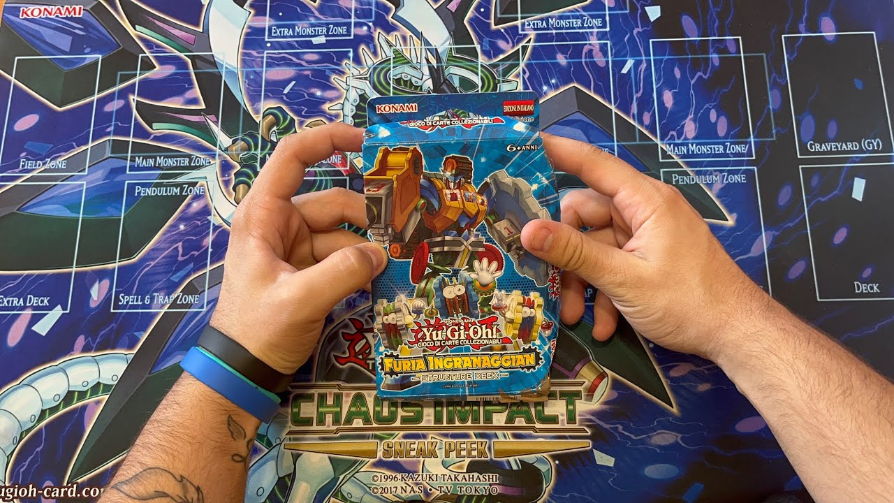 UNBOXING STRUCTURE DECK FURIA INGRANAGGIAN