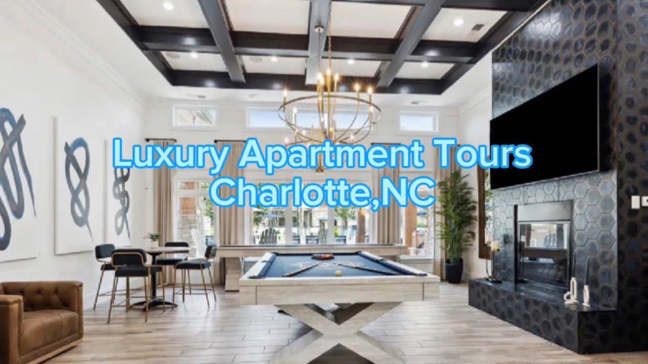 Luxury Apartment Tour✨Charlotte NC ✨Steele Creek #apartmenttour #luxuryapartments #apartmenthunting