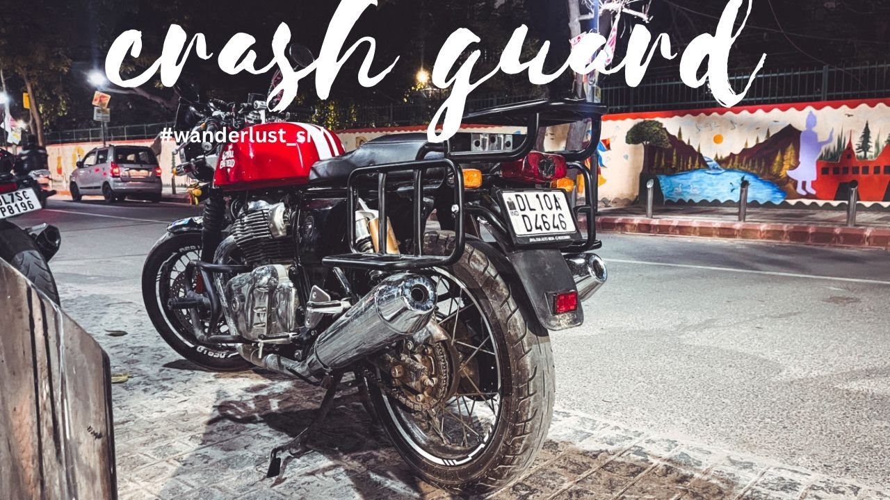 Saddle Stay and Top Rack for GT 650 & Interceptor 650 | #continentalgt650 #gt650 | Wanderlust_sid