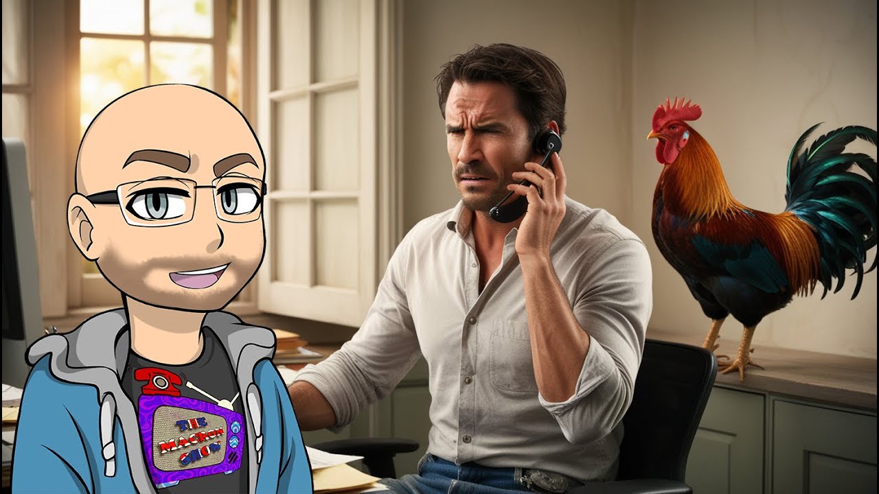 Rooster In The Background (Prank Call)