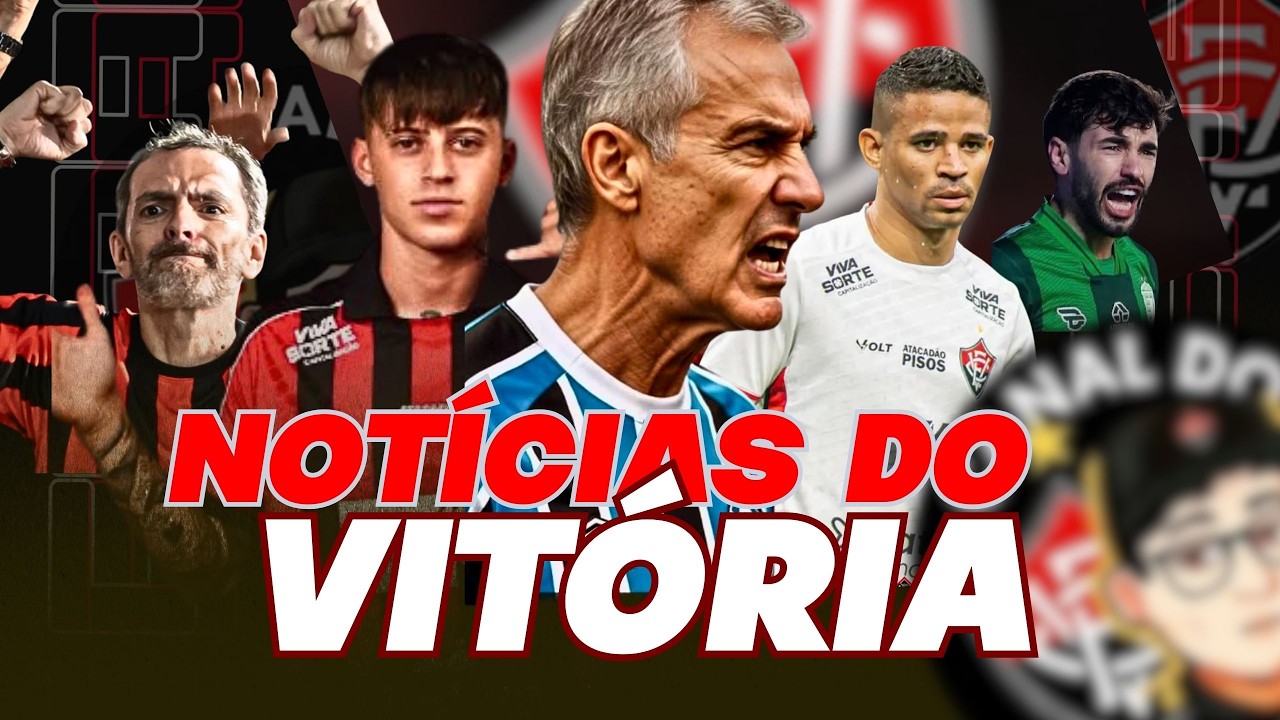 AO VIVO - PRES. DO VITÓRIA EXPLICOU SITUAÇÃO SOBRE POLÊMICA DO CONTRATO  -  NOVIDADES NO ELENCO..