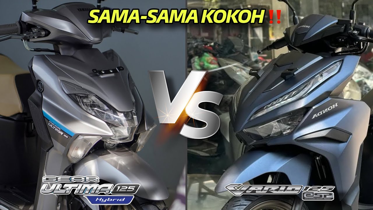 SAMA-SAMA KOKOH ‼️ YAMAHA GEAR ULTIMA VS HONDA VARIO 125