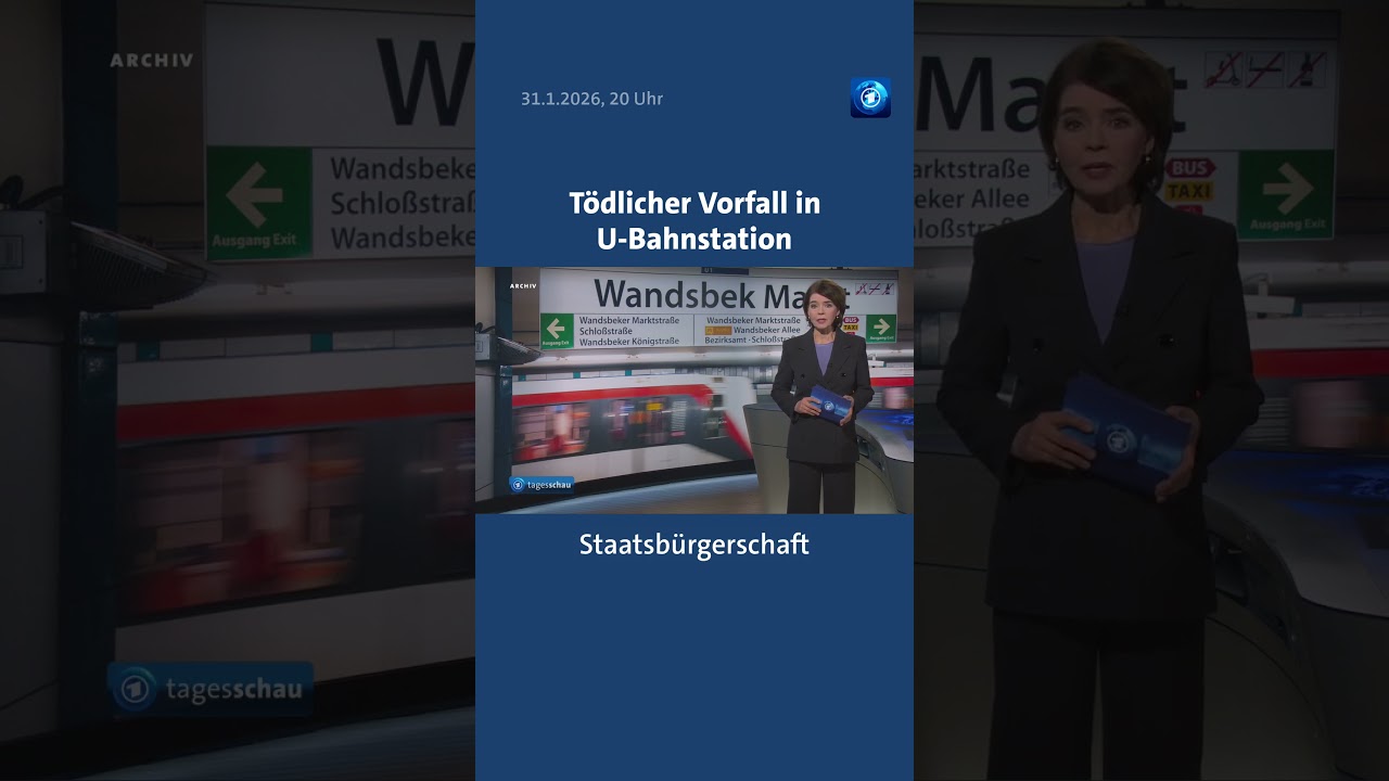 Hamburg: Neue Details zu tödlichem Vorfall in U-Bahnstation 