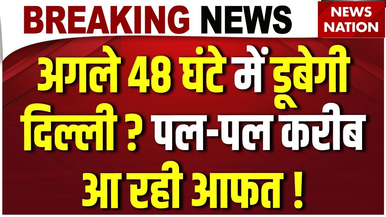 Delhi Yamuna Flood Alert LIVE : अगले 48 घंटे में डूबेगी दिल्ली? | Hathnikund Dam | Delhi Flood News