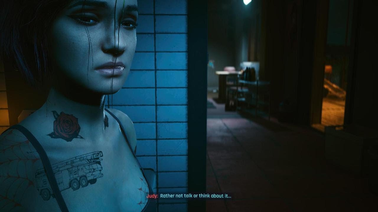 Cyberpunk 2077 2.0 Gameplay Pyramid Song (Judy's Final  Mission )