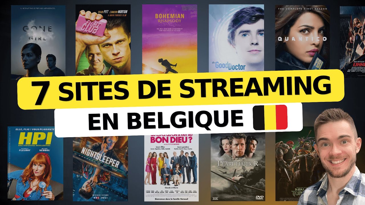 7 Sites de Streaming Gratuits en Belgique 🇧🇪 (100% légal)