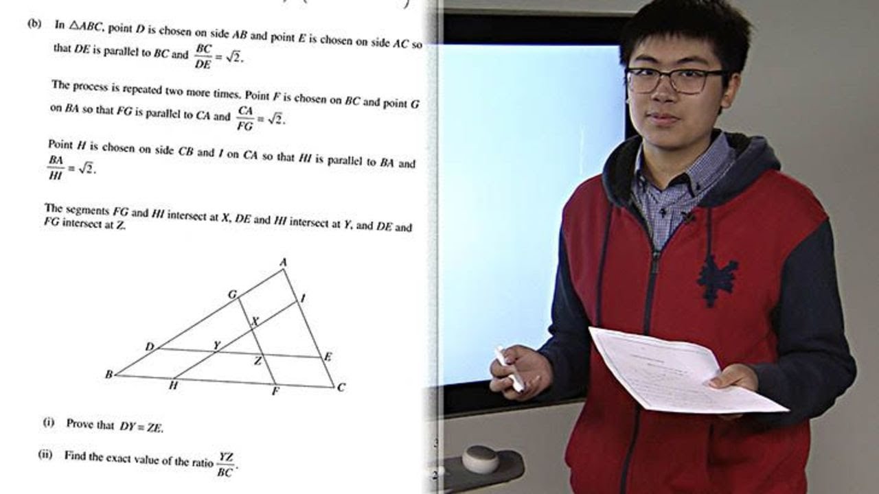 How to solve the hardest HSC maths question