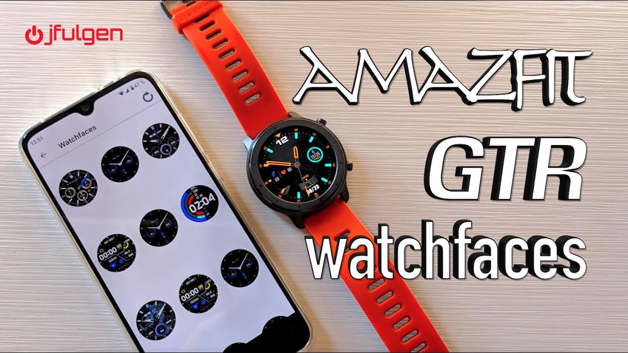 AmazFit GTR - Watchfaces Personalizados