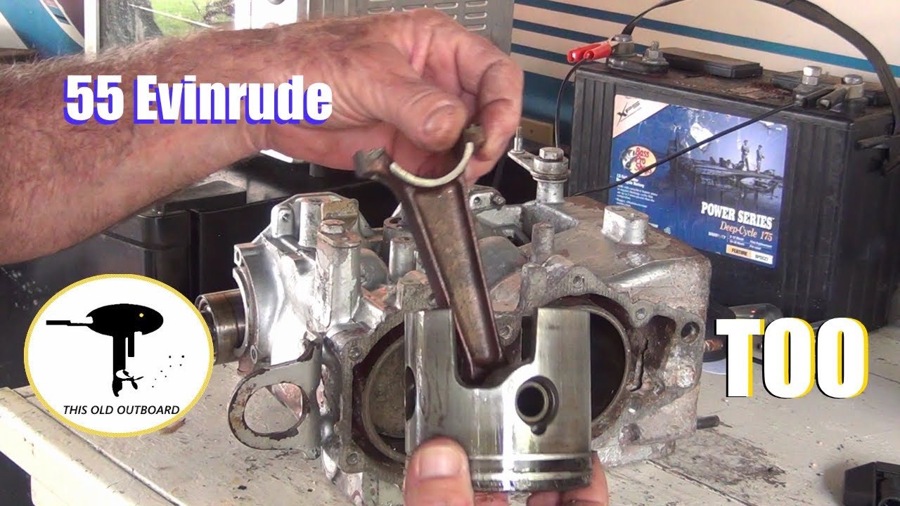 79 55 Hp Evinrude Tear Down, Harbor Freight Tailgater Generator, & Shiner Fishing!