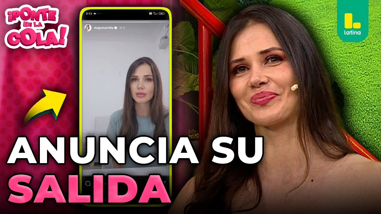Maju Mantilla RENUNCIA en vivo y tomará acciones legales contra los medios | Ponte En La Cola