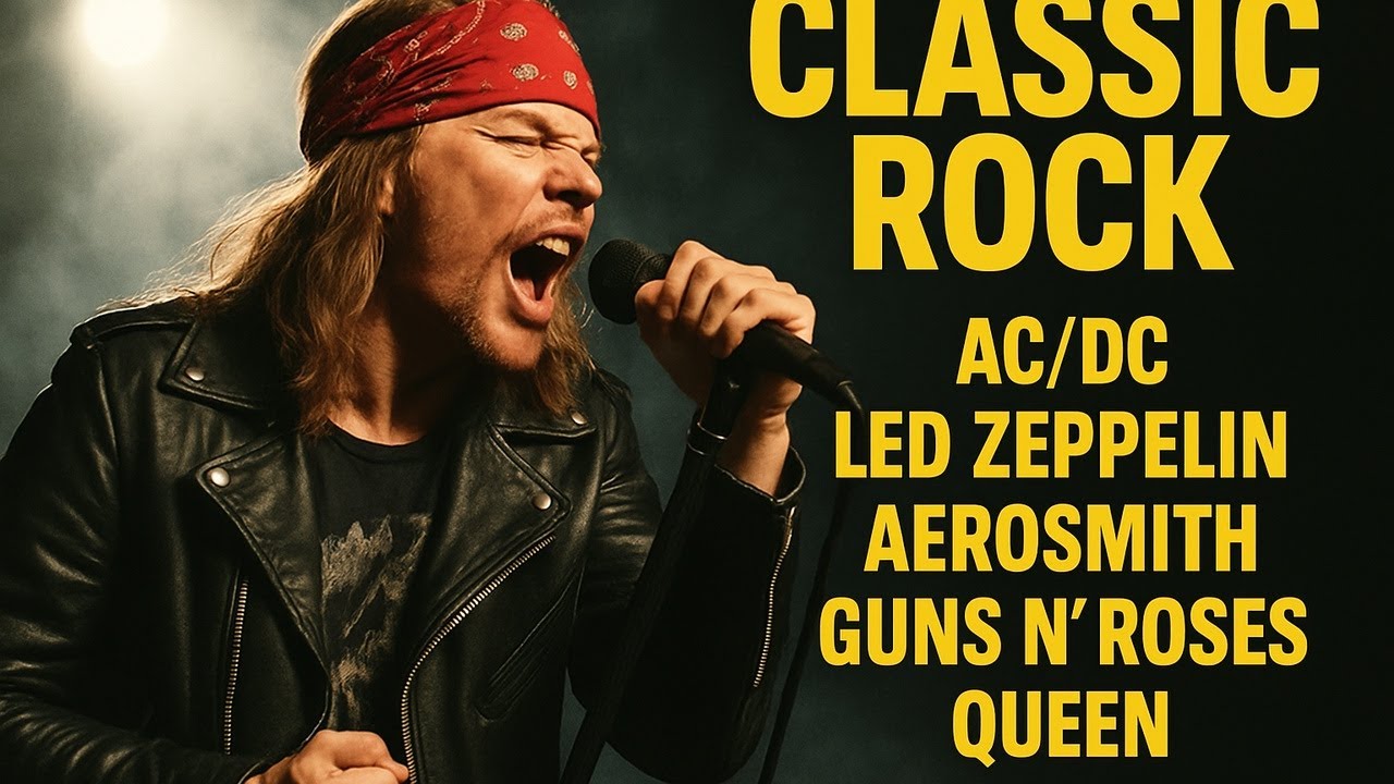 Best Classic Rock Inspired by AC DC Legendary Rock Ballads Hard Rock Anthems and Guitar Collection