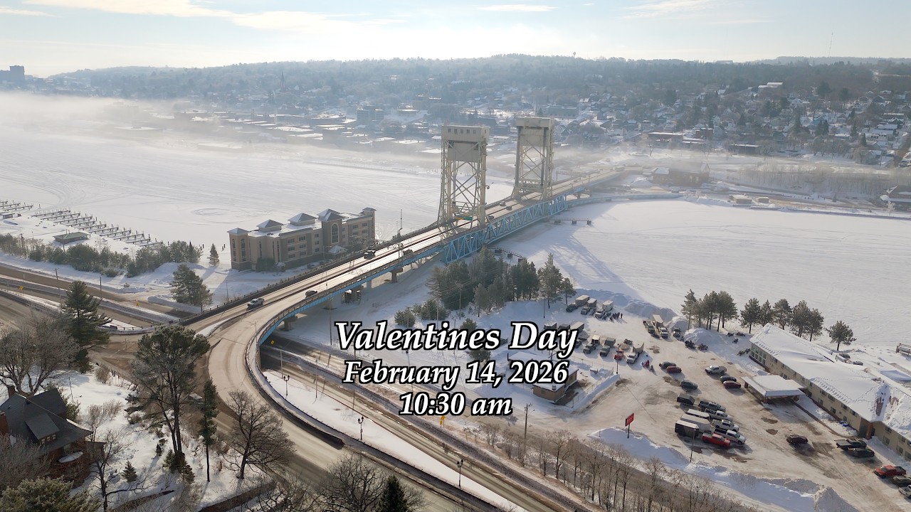 Foggy Valentines Day Morning on the Keweenaw Waterway - 2/14/26