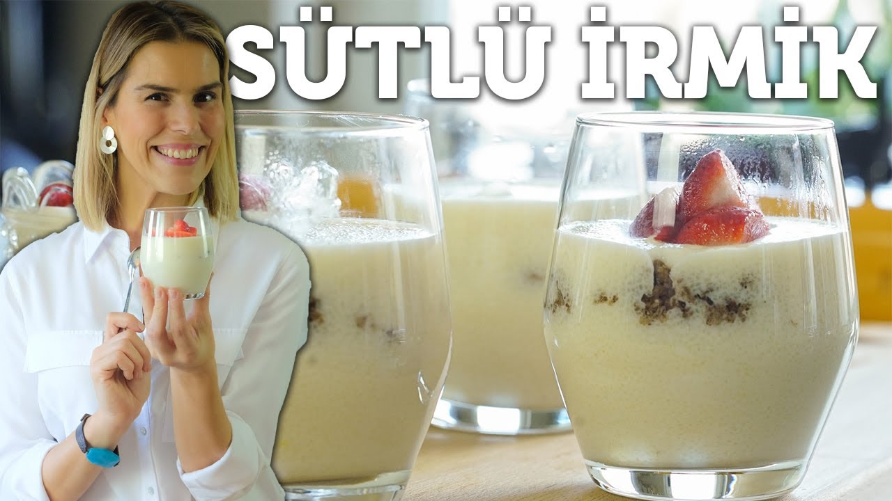 Tam Kıvamında 🤤 Sütlü İrmik Tatlısı Tarifi | Sinem Çapraz