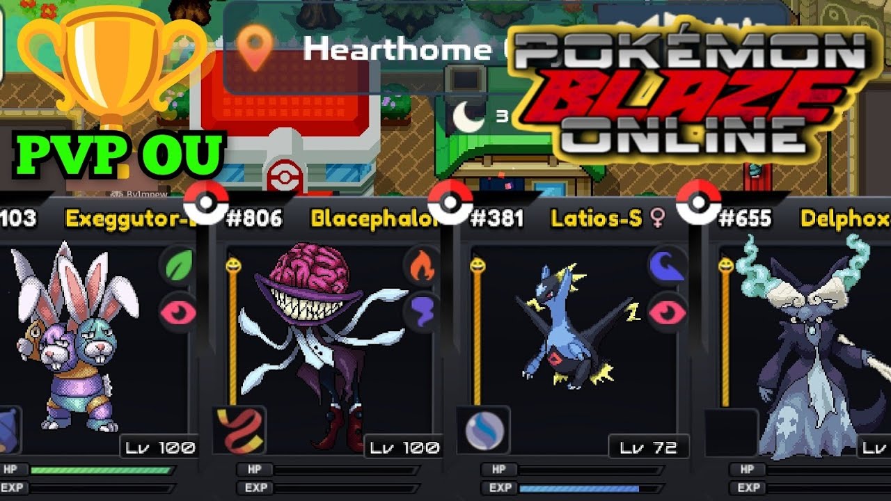 Últimos Mejores Combates / PVP OU / Pokémon Blaze Online / Estrategias 🏆
