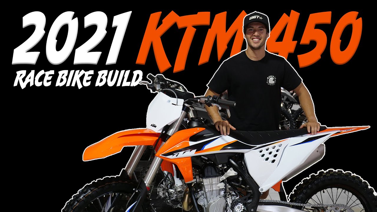 2021 KTM 450 | RACE BIKE BUILD & First Ride
