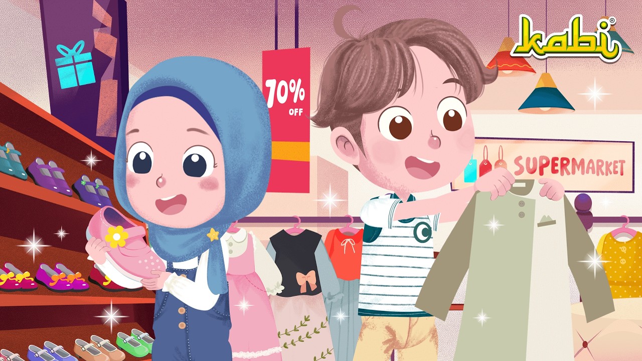 BAJU BARU! Kabi dan Bica Sedih Tak Jadi Beli Baju Untuk Lebaran | Kisah Teladan Nabi