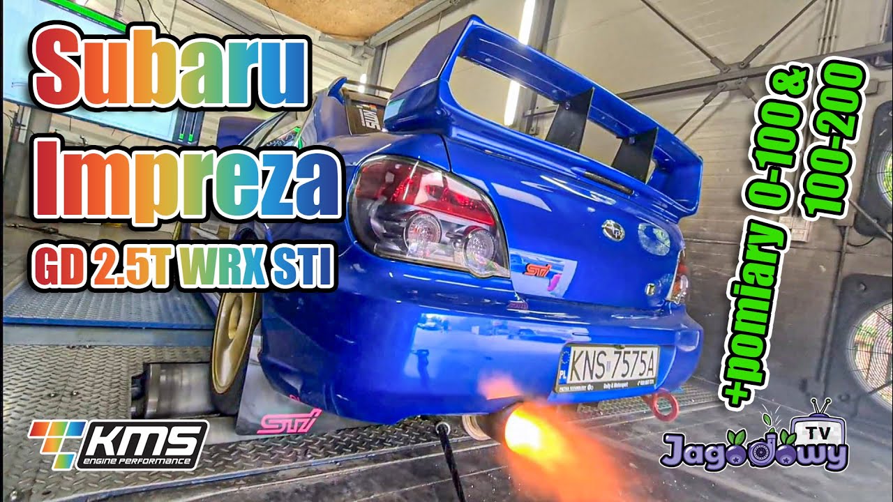 Subaru Impreza GD 2.5T WRX STI high boost || KMS Engine