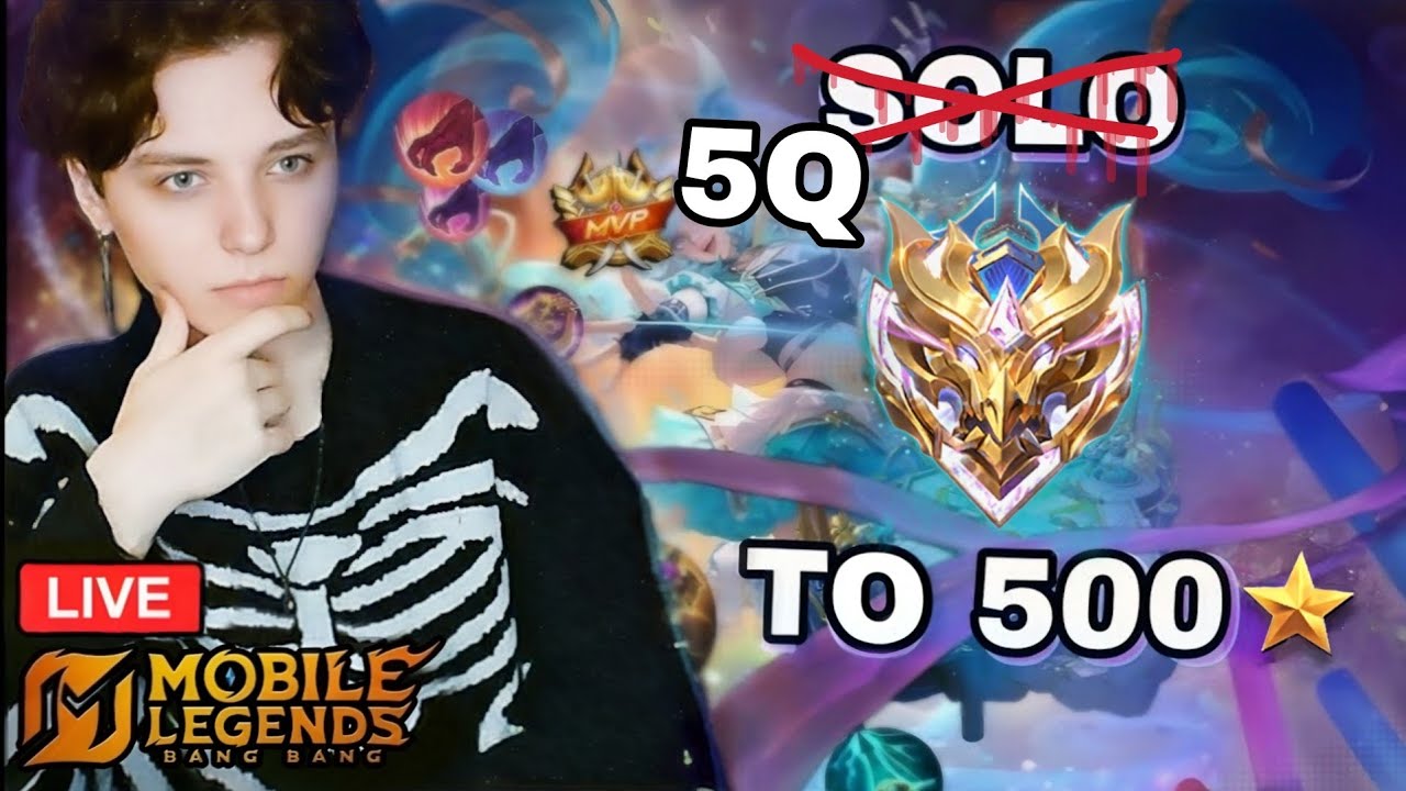 🔴More 5q chill training | Live Mobile Legends