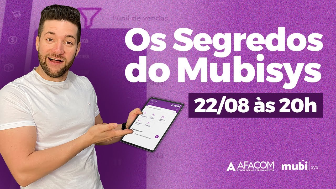 OS SEGREDOS DO MUBISYS - AO VIVO 22/08 - 20h