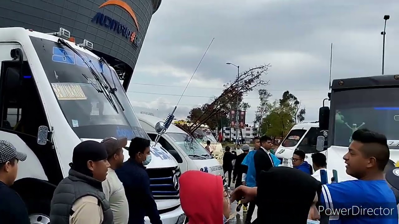 1era Convivencia de Transporte Público y Transporte a Escala