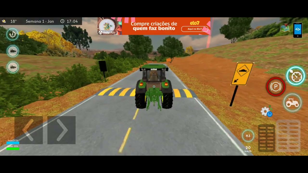 Primeiro vídeo do canal!😃🚜