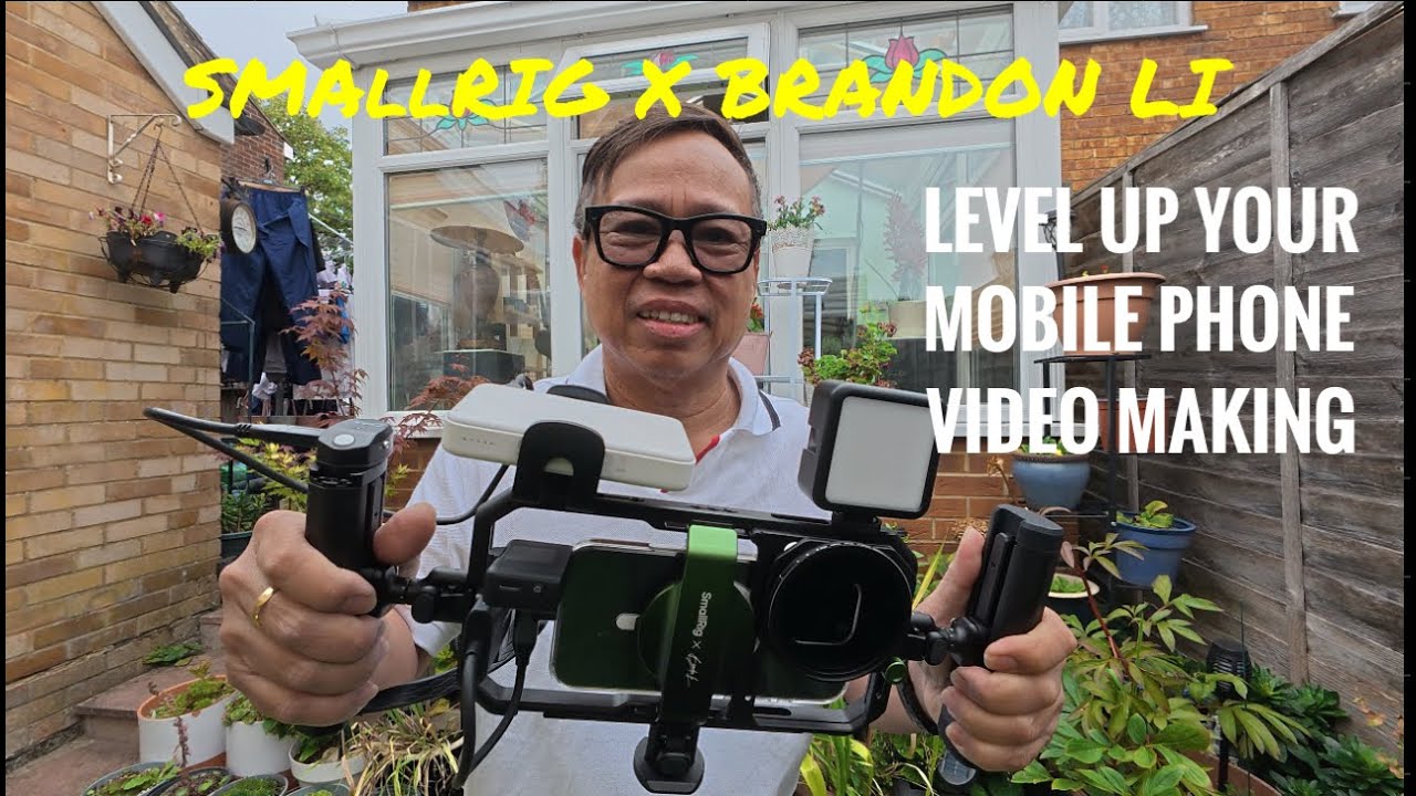 Unboxing and Setting Up of SmallRig X Brandon Li All-in-One Mobile Video Kit