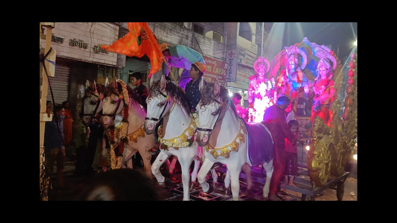 Sri Ramanavami Shoba Yatra in Hyderabad | Ramanavami procession |#sriram #sriramanavami #jaishreeram
