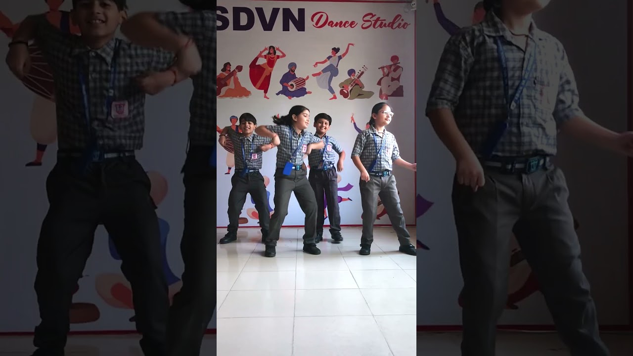 Rhythmic Expressions: S.D.V.N. School Students Showcase Their Dance Talents #sdvnschool