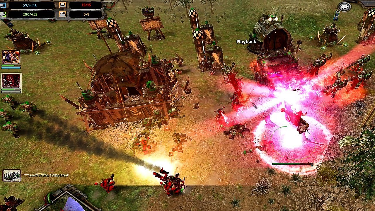 Dawn of War - Dark Crusade | Daemon Might [marteffyo vs. sCa|killer]