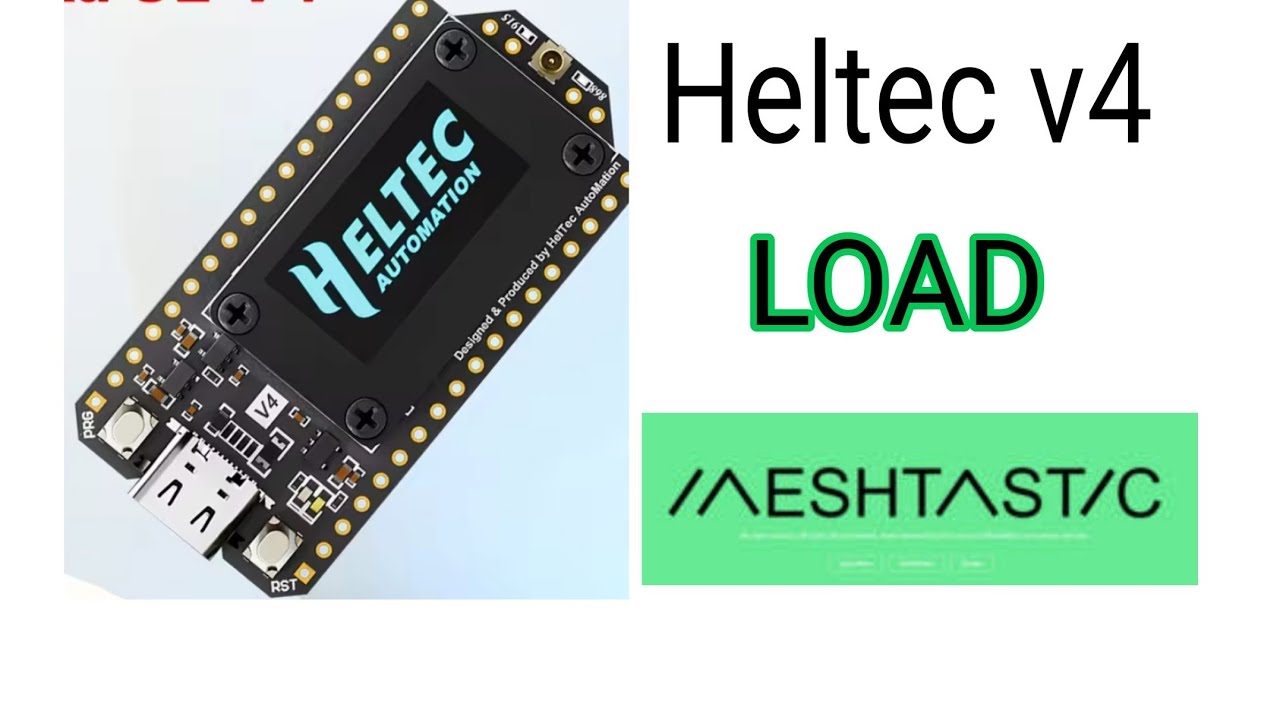 Heltec v4 — Загрузить Meshtastic