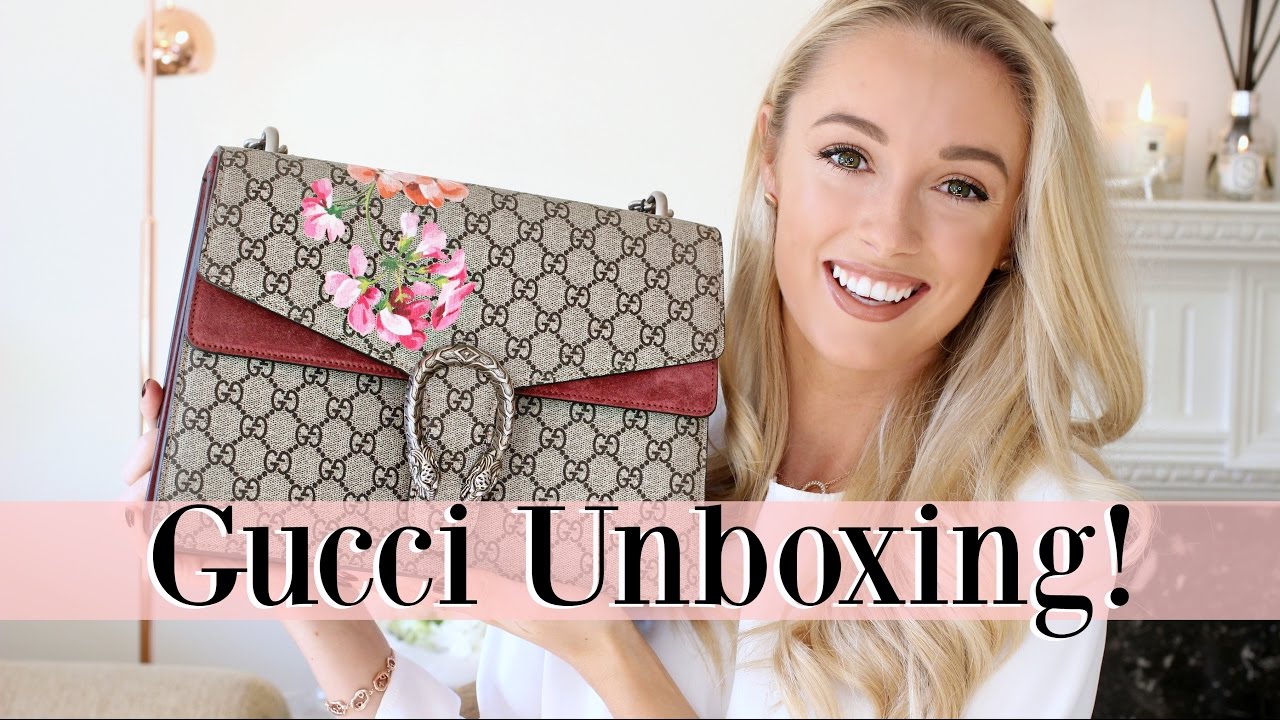 GUCCI DIONYSUS BLOOMS UNBOXING!   |   Fashion Mumblr