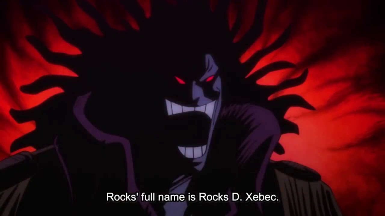 One piece - God Valley story - Roger and Garp VS Rocks Pirates