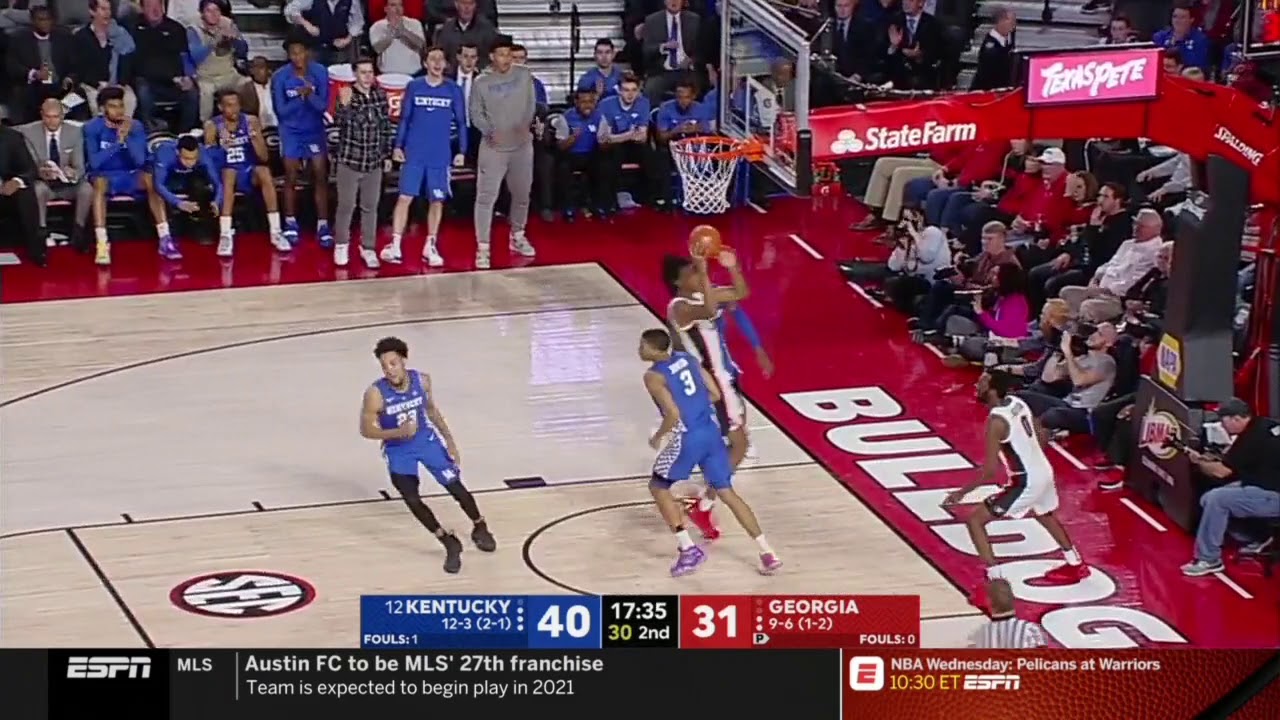 Ashton Hagans vs UGA 23 PTS                                1.15.19