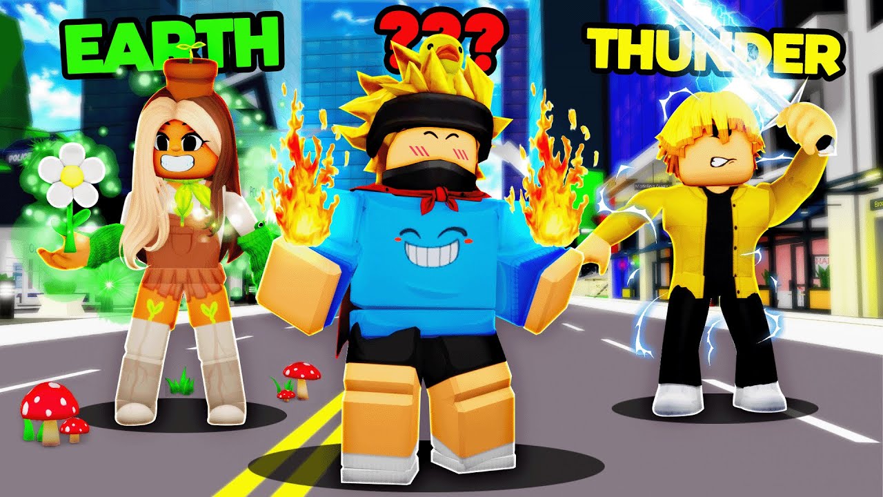 Brookhaven RP, But We Get ELEMENTAL POWERS.. (Full Movie)