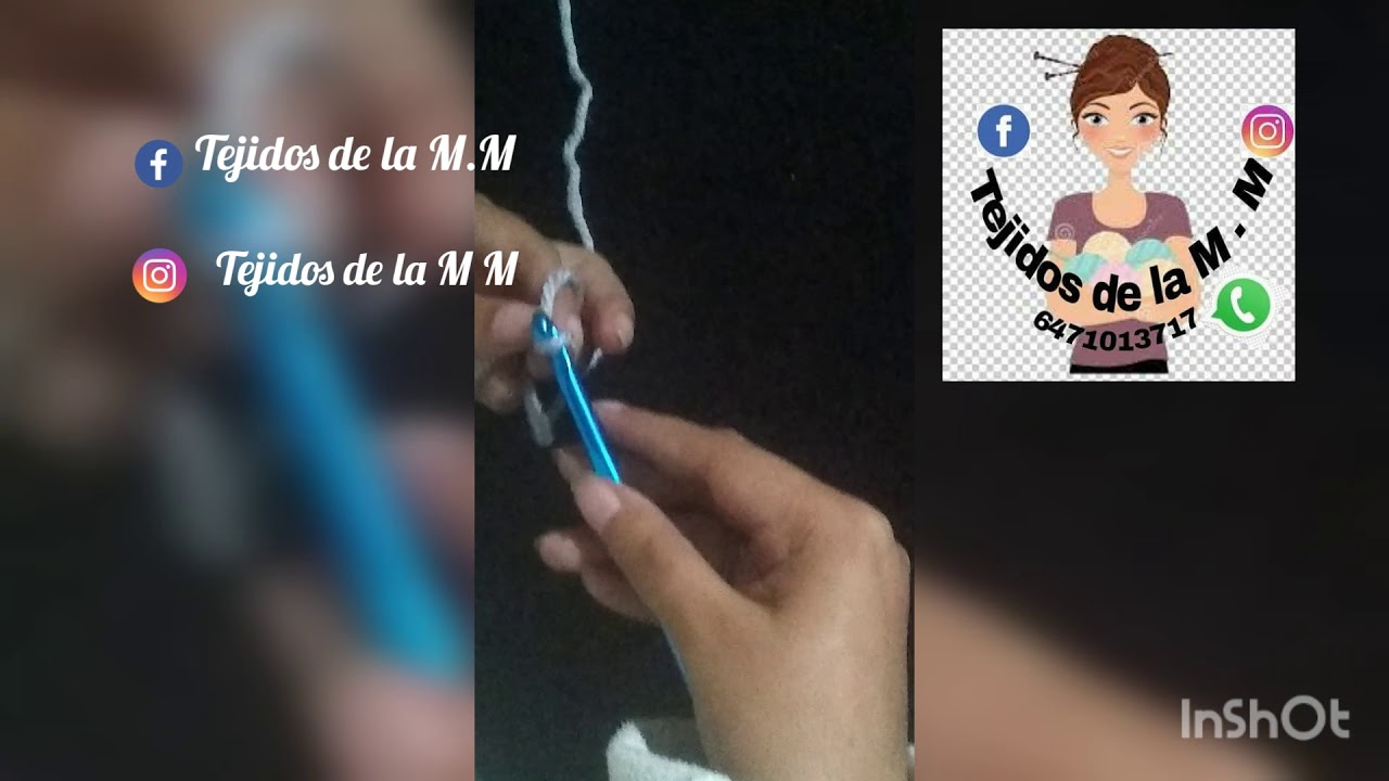 #TejidosDeLaMm #Tutorial #PuntoCadena   Crochet para principiantes: Lecci&oacute;n 1._PUNTO CADENA.