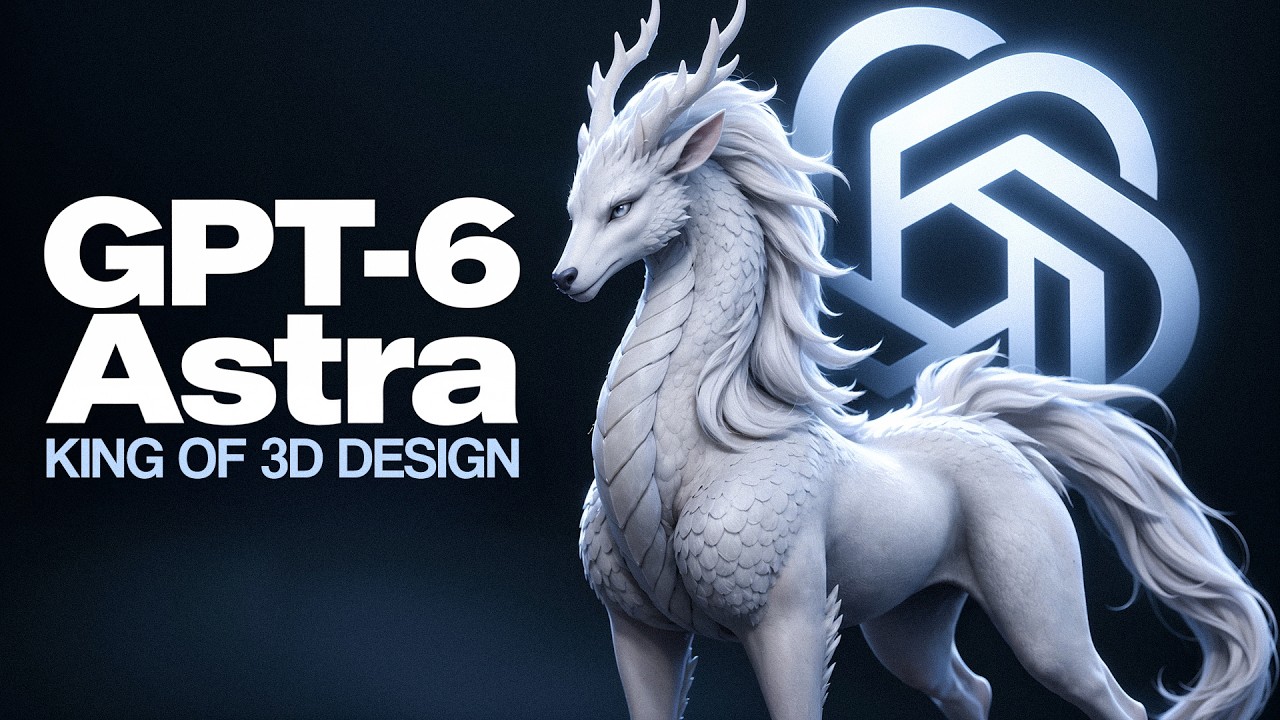 New Absolute King of 3D & Blender - GPT-6 Astra