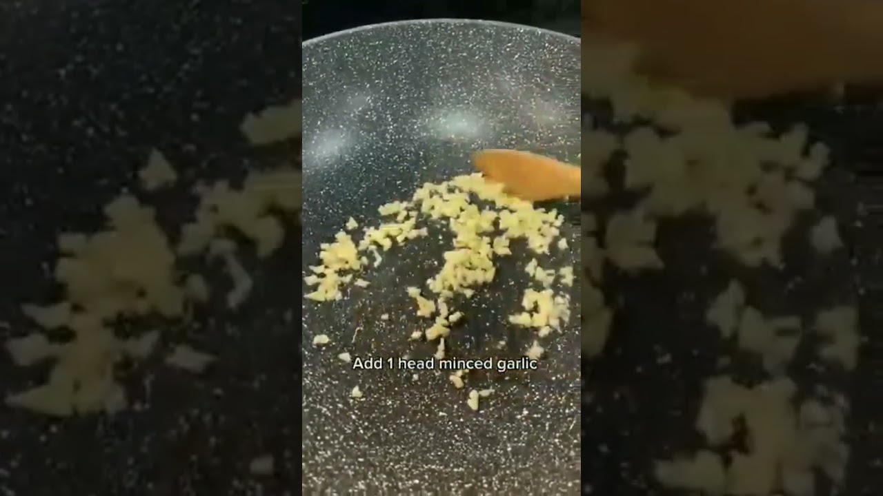 how to cook simple and easy garlic fried rice