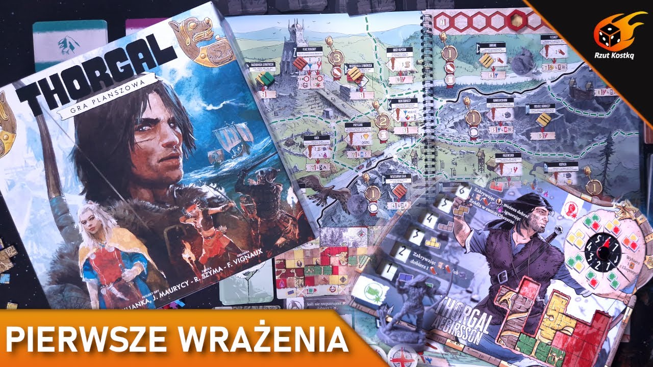 Thorgal: Gra planszowa | PIERWSZE WRAŻENIA | OPINIA