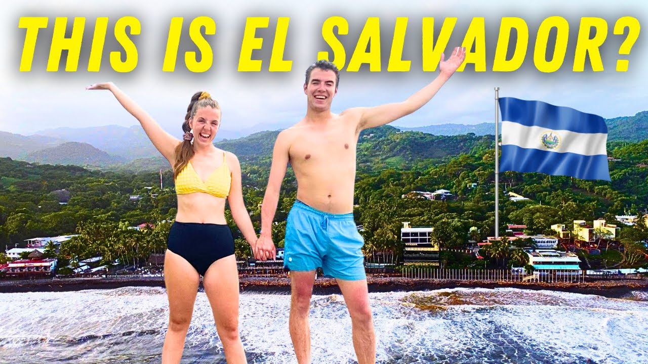 A MUST VISIT SURF TOWN in EL SALVADOR! 🇸🇻 (El Tunco)