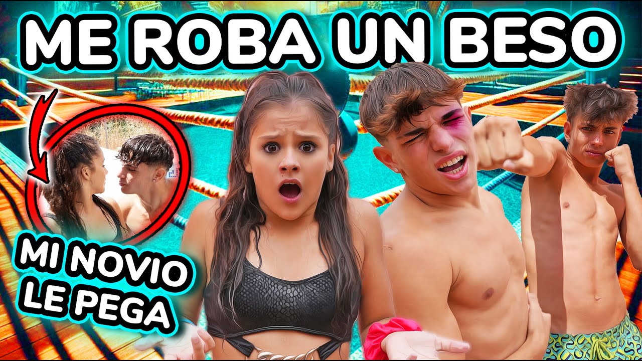 💋 ¡¡EL FUTBOLISTA ME ROBA UN BESO!! 😱 MI NOVIO SE ENFADA 😱 *termina mal*